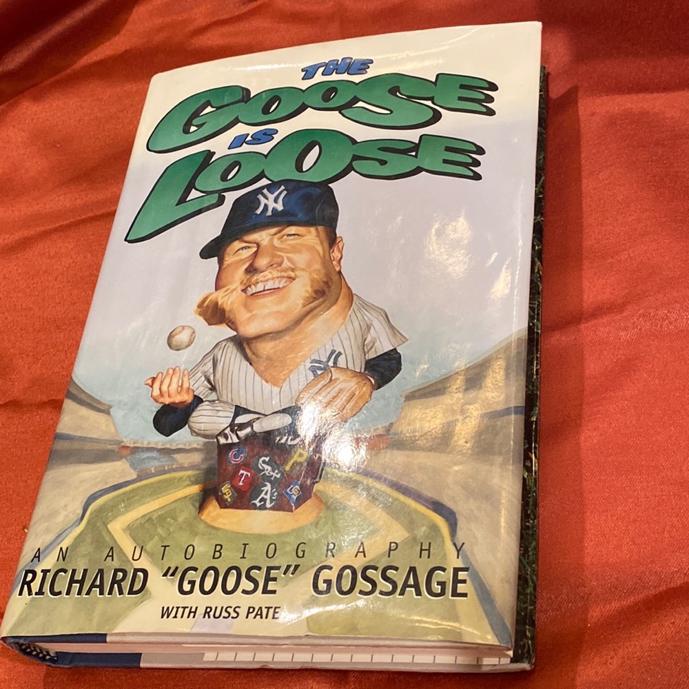 Autographed 1st Edition Book The Goose Is Loose “ An Autobiography Signed Book